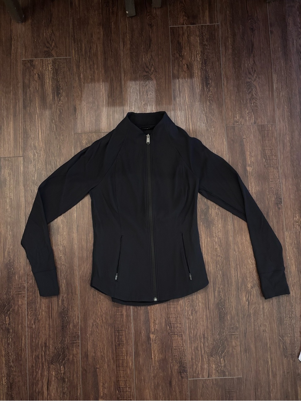 Athleta Black Full-Zip Jacket - Women’s Small